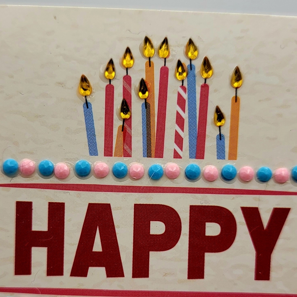 Happy Birthday Mom Card Small - Picture 2 of 3